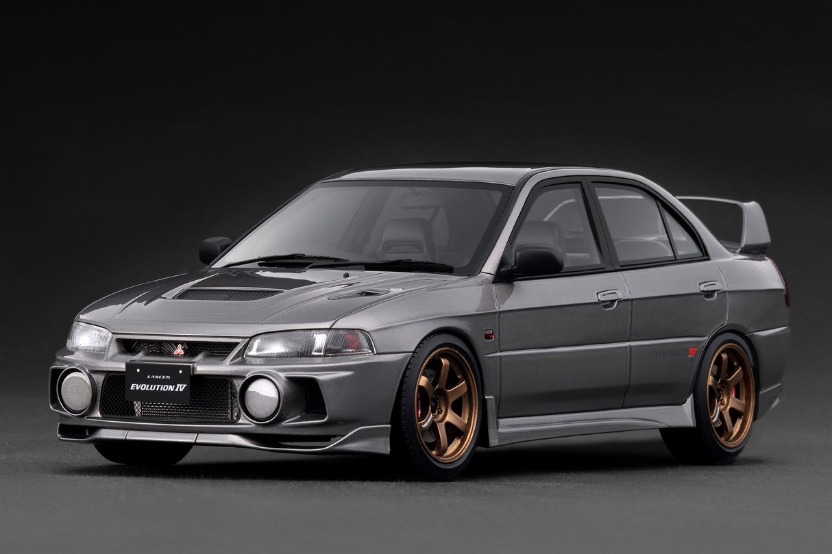 Ignition Model 1:18 Mitsubishi Lancer Evolution IV (CN9A) Gun Metallic