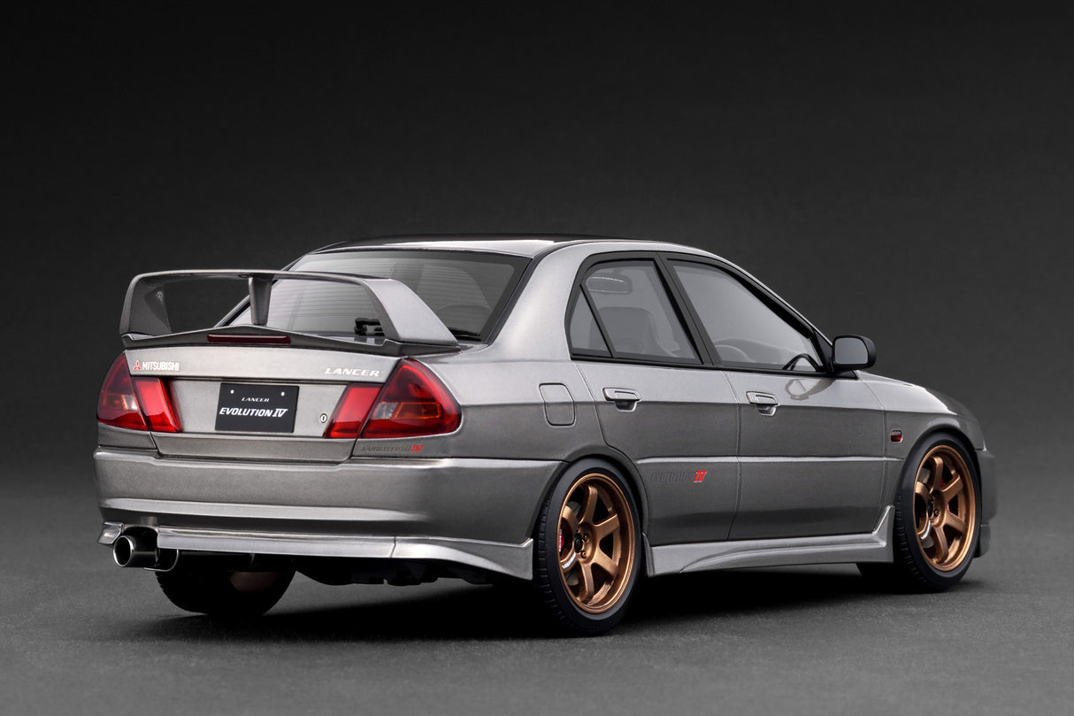 Ignition Model 1:18 Mitsubishi Lancer Evolution IV (CN9A) Gun Metallic