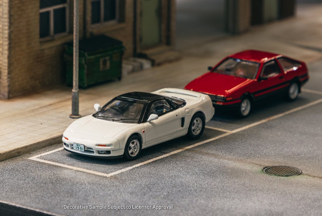 Tarmac Works 1/64 Honda NSX (NA1) in Championship White