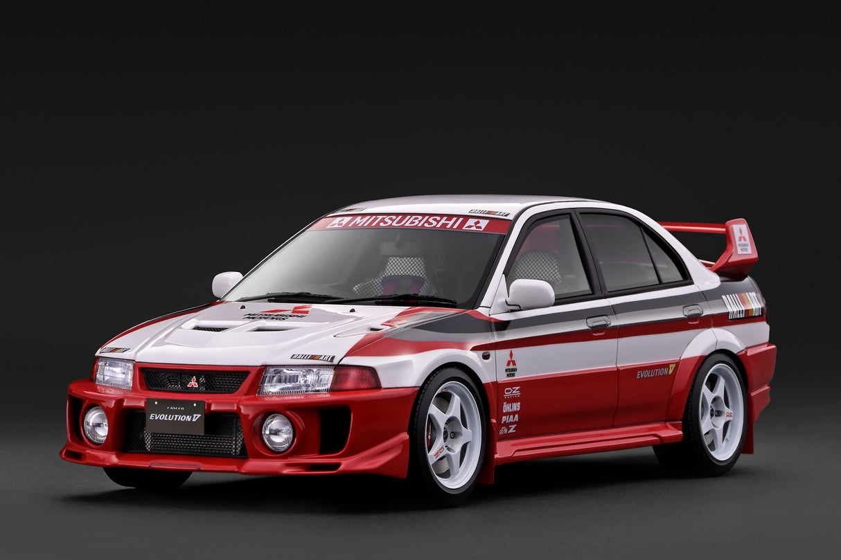 *PREORDER* Ignition Model 1:18 Mitsubishi Lancer Evolution V (CP9A) in White / Red