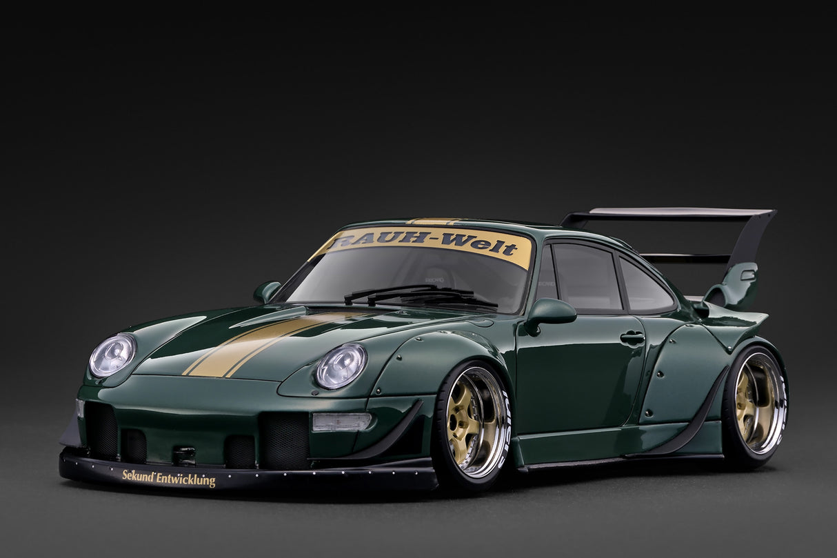 *PREORDER* Ignition Model 1:18 Porsche RWB 993 in Green Metallic