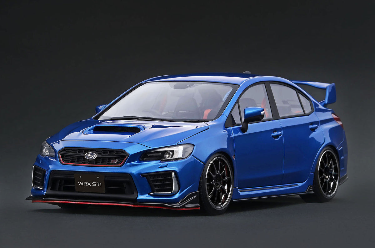 *PREORDER* Ignition Model 1:18 Subaru WRX STi (CBA-VAB) in Blue Metallic