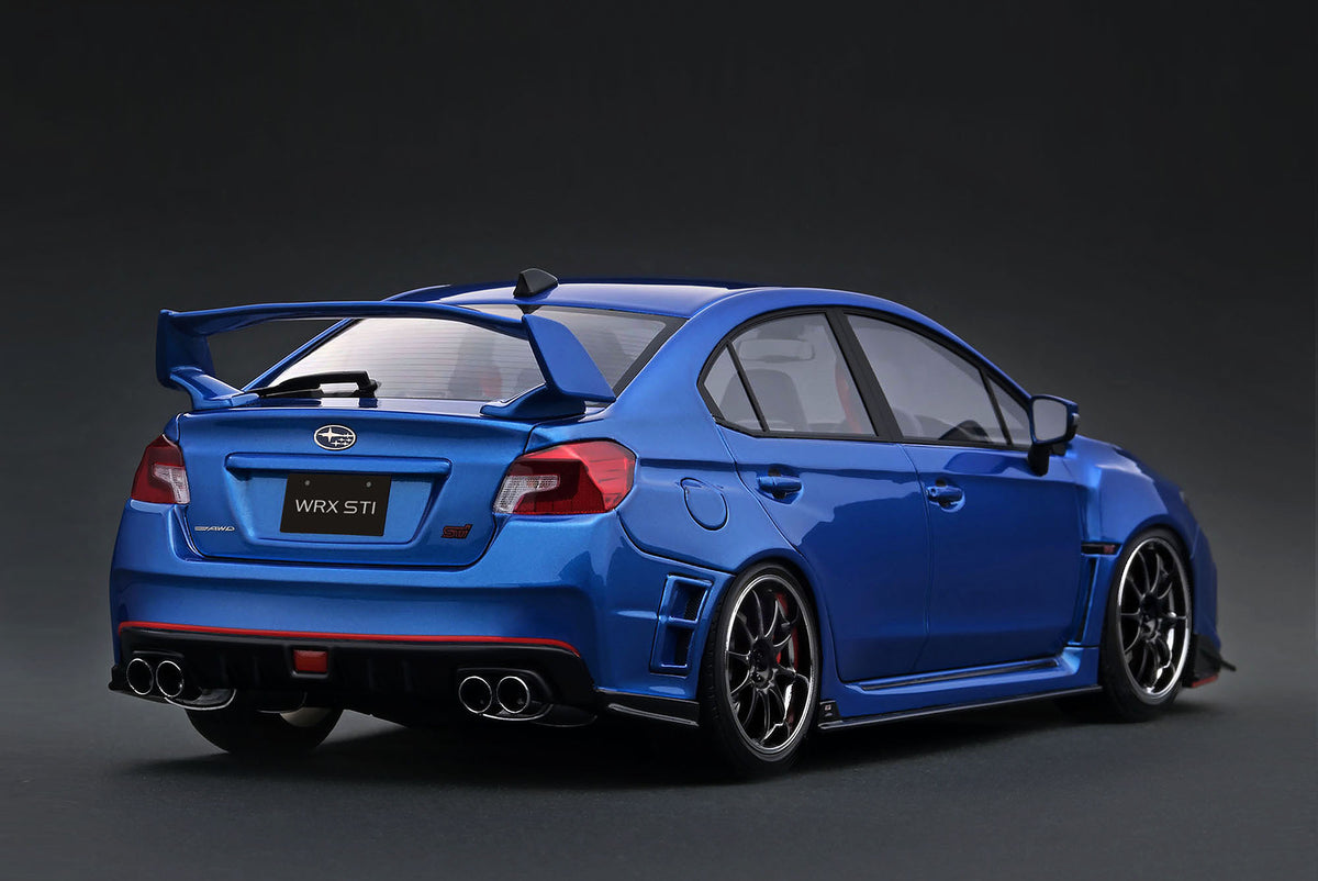*PREORDER* Ignition Model 1:18 Subaru WRX STi (CBA-VAB) in Blue Metallic