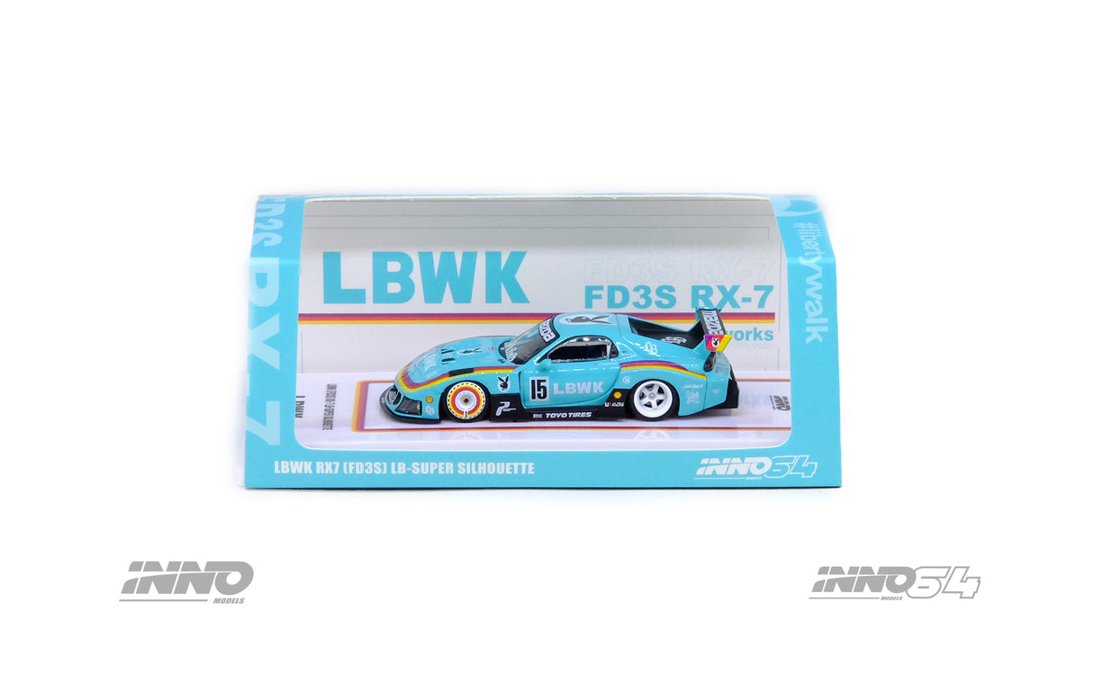 INNO64 1:64 Mazda RX7 (FD3S) LB-SUPER SILHOUETTE Hobby Expo China 2024 Edition (ONE CAR PER PERSON)