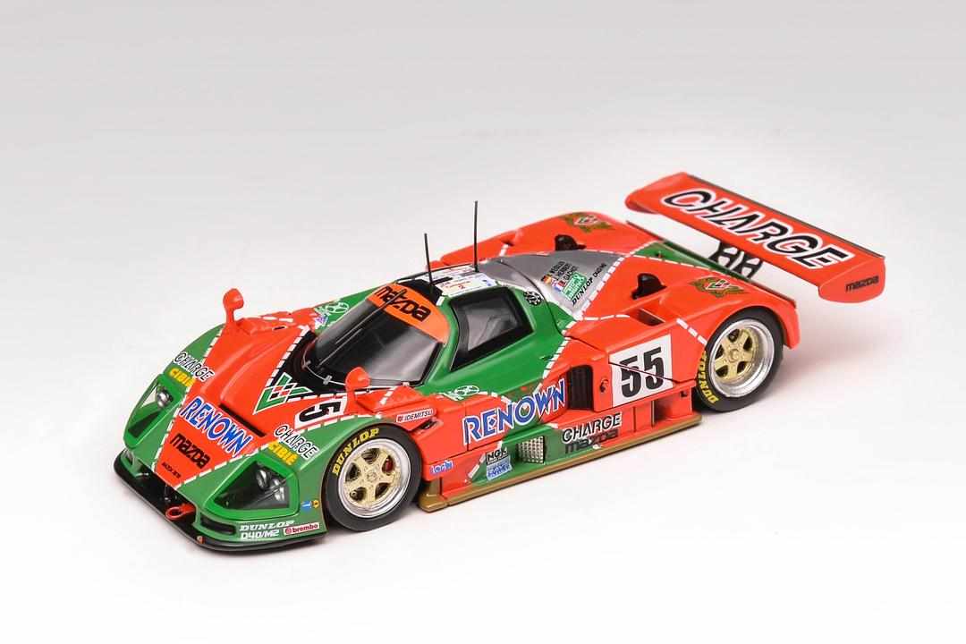 MotorHelix 1:64 Mazda 787B RENOWN #55 Winner Car