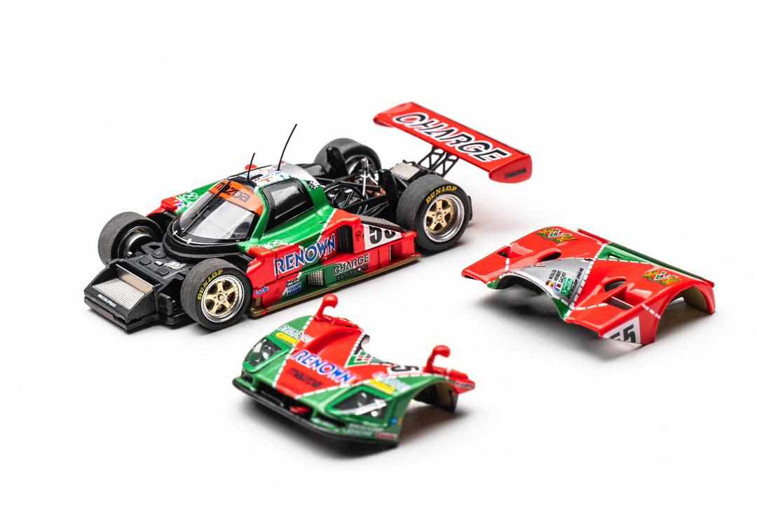 MotorHelix 1:64 Mazda 787B RENOWN #55 Winner Car
