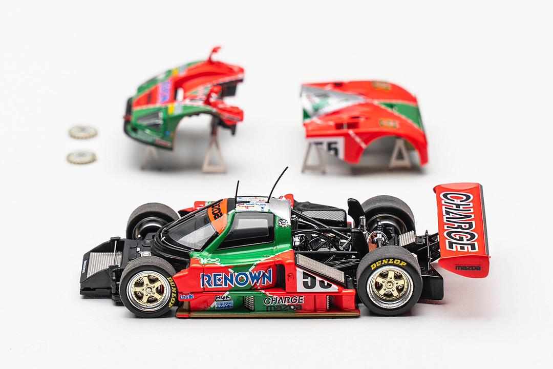 MotorHelix 1:64 Mazda 787B RENOWN #55 Winner Car