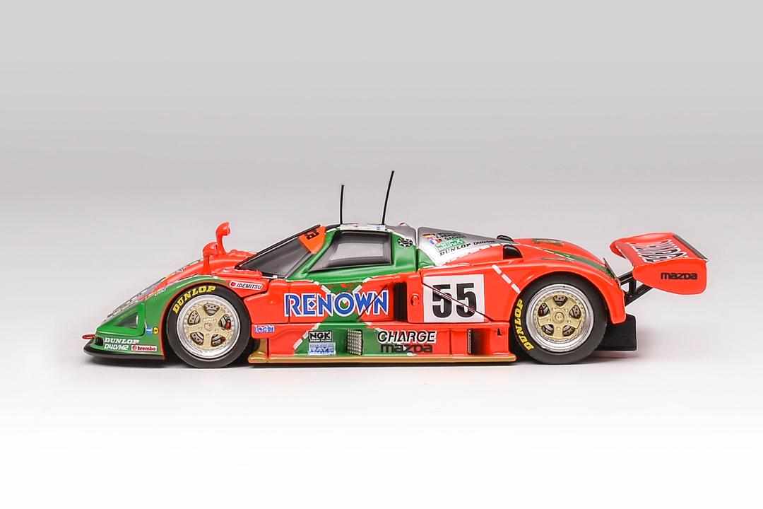 MotorHelix 1:64 Mazda 787B RENOWN #55 Winner Car