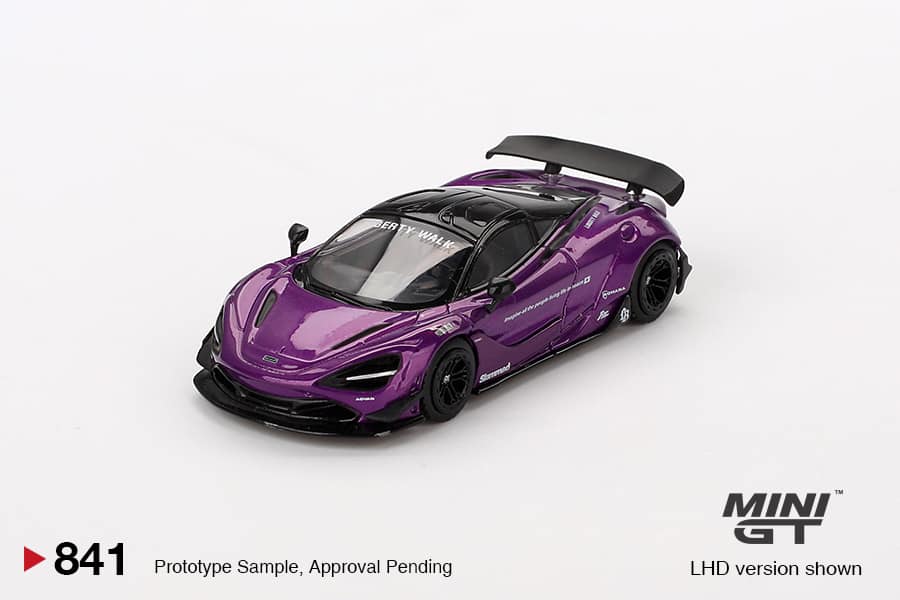MINI GT 1:64 McLaren 720S LB★Works in Purple