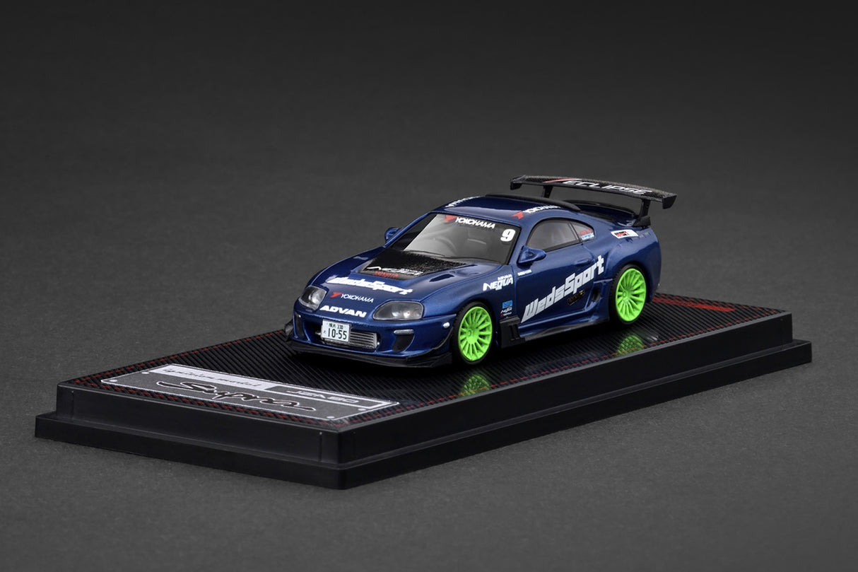 Ignition Model 1:64 Toyota Supra (JZA80) RZ Max Orido Edition in Blue Metallic