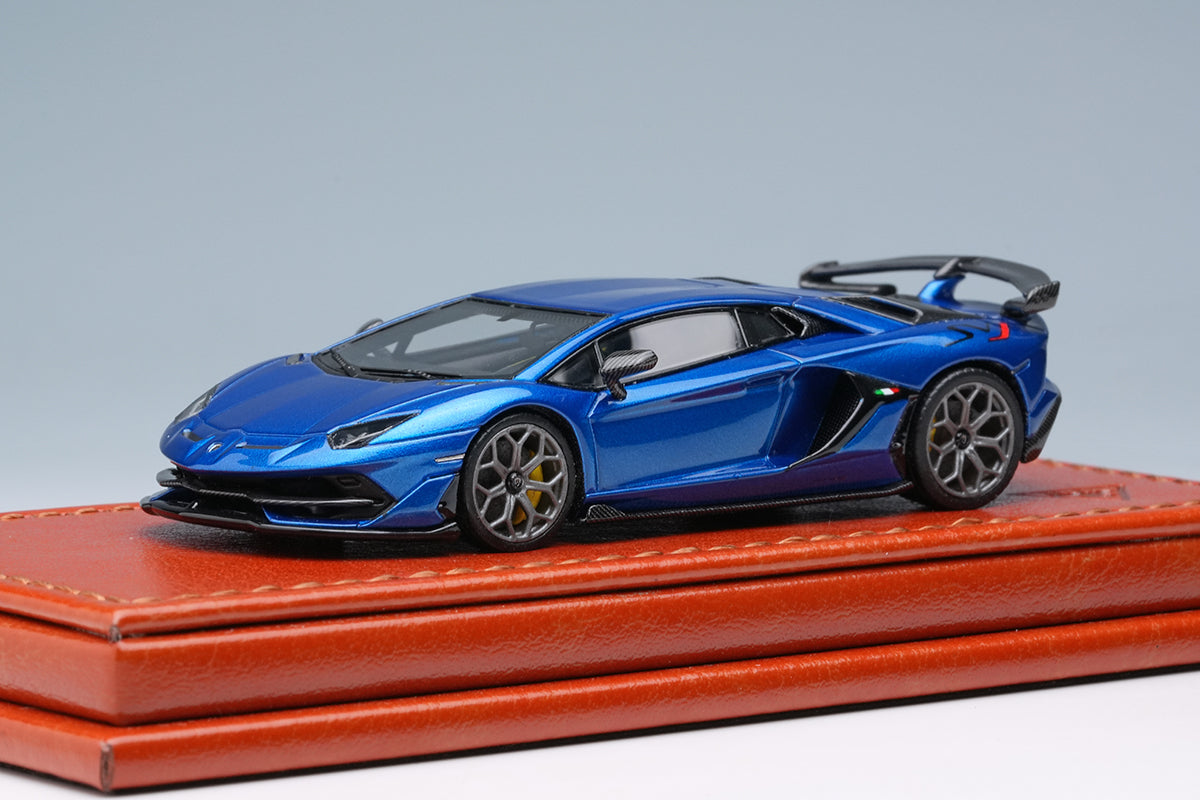 Make Up Co., Ltd /Titan 64 1:64 Lamborghini Aventador SVJ 2018 with Leirion Wheel
