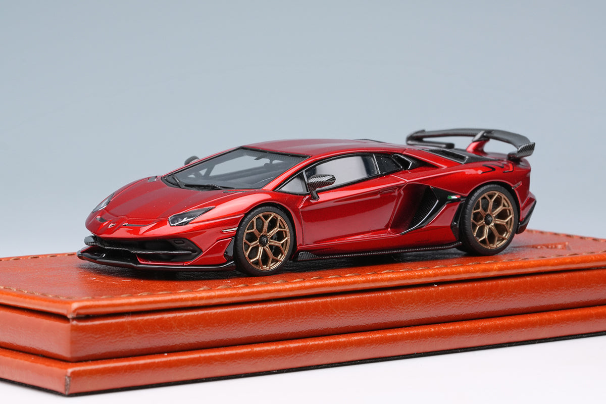 Make Up Co., Ltd /Titan 64 1:64 Lamborghini Aventador SVJ 2018 with Leirion Wheel