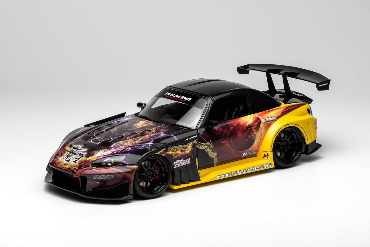 *PREORDER* MotorHelix 1:18 Honda S2000 J's Racing Maou 2013 in Maou Livery