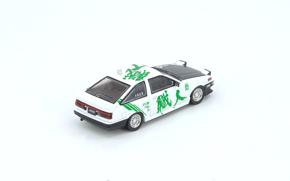 INNO64 1:64 TOYOTA SPRINTER TRUENO AE86 "KEIICHI TSUCHIYA" Limited Edition