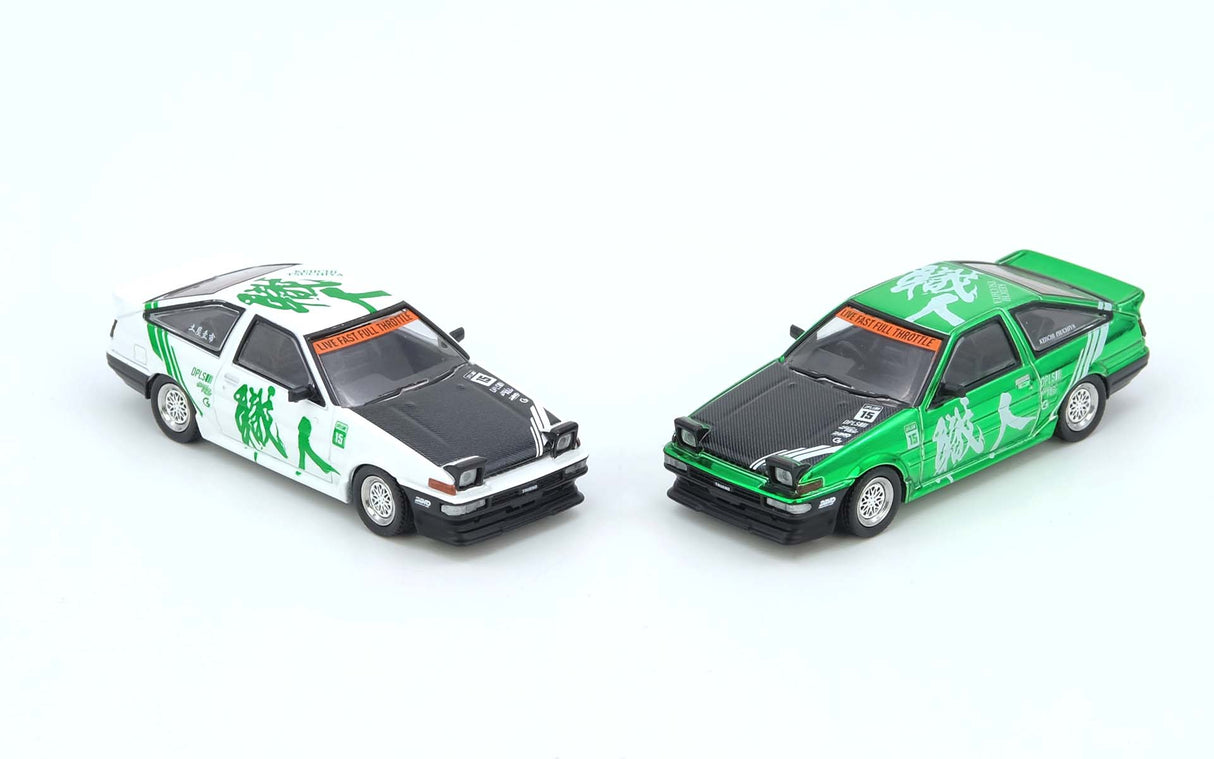 INNO64 1:64 TOYOTA SPRINTER TRUENO AE86 "KEIICHI TSUCHIYA" Limited Edition