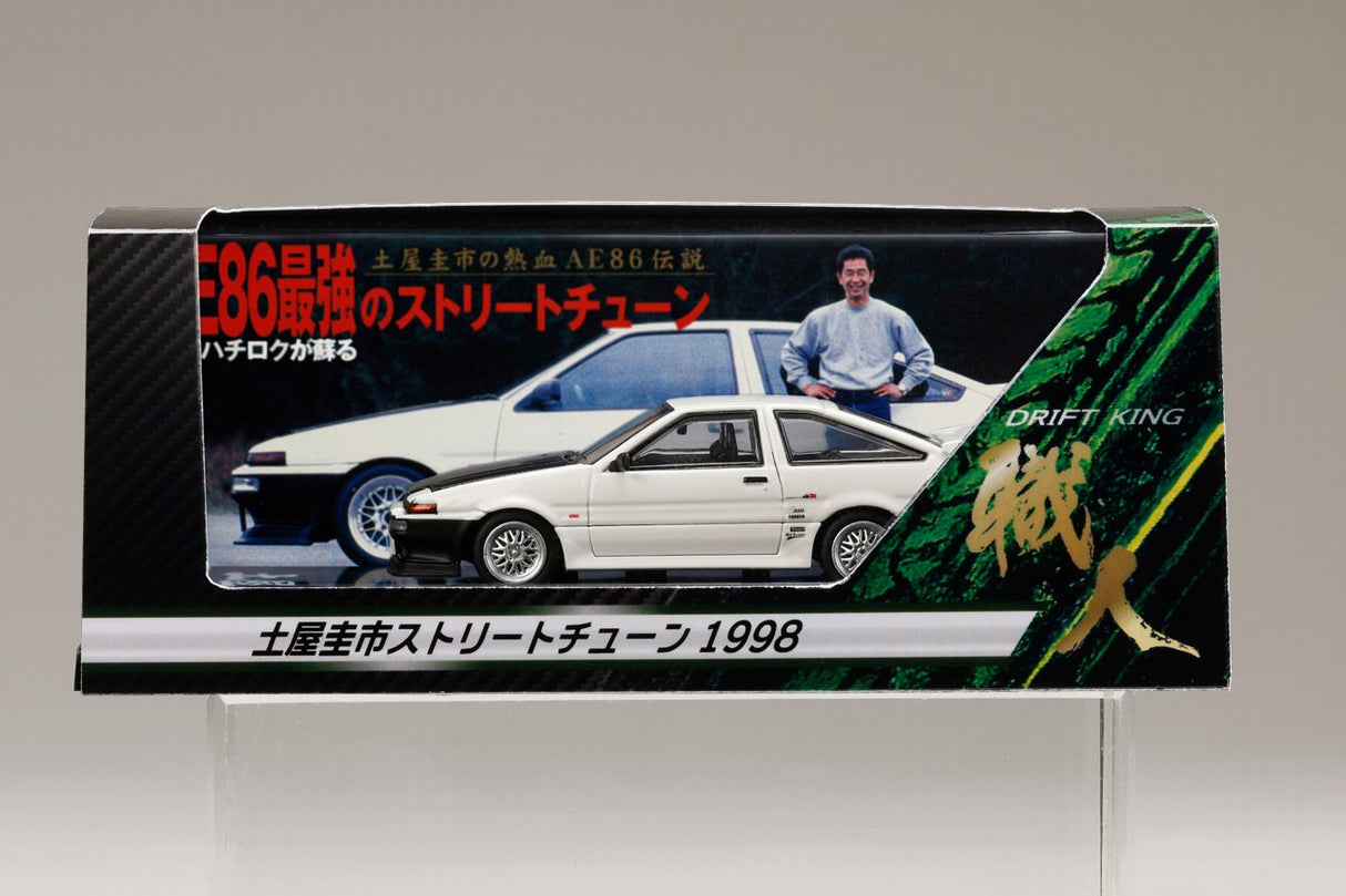 *PREORDER* Hobby Japan 1:64 Toyota Sprinter TRUENO GT APEX (AE86) DK Tsuchiya Street Tuning 1998