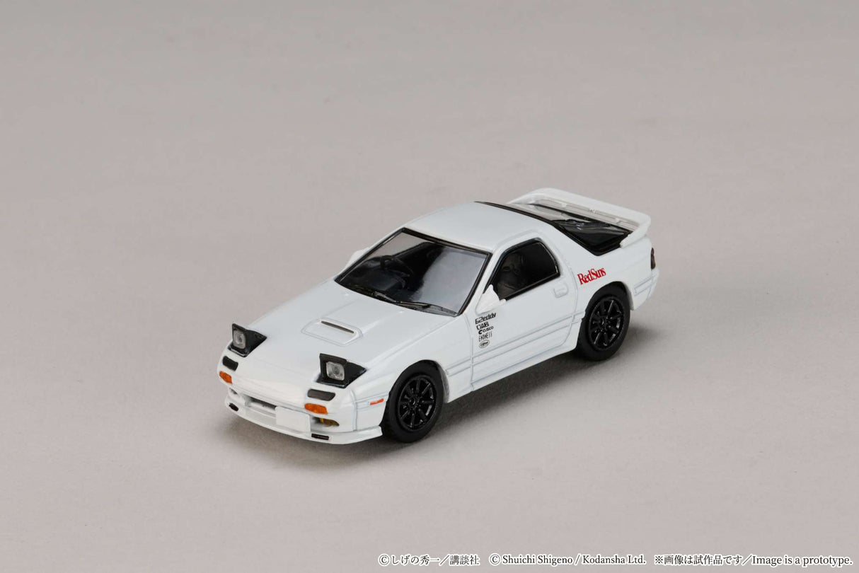*PREORDER* Hobby Japan 1:64 MAZDA RX-7 (FC3S) RedSuns/ Initial D Ryosuke Takahashi VS Kyoichi Sudou