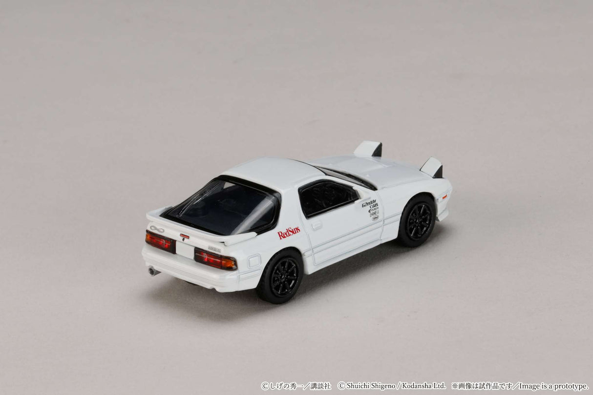*PREORDER* Hobby Japan 1:64 MAZDA RX-7 (FC3S) RedSuns/ Initial D Ryosuke Takahashi VS Kyoichi Sudou