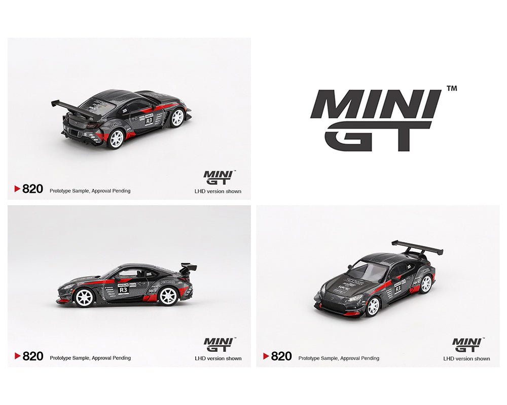 MINI GT 1:64 Toyota GR86 Larry Chen’s HKS Turbocharged GR86 in Grey