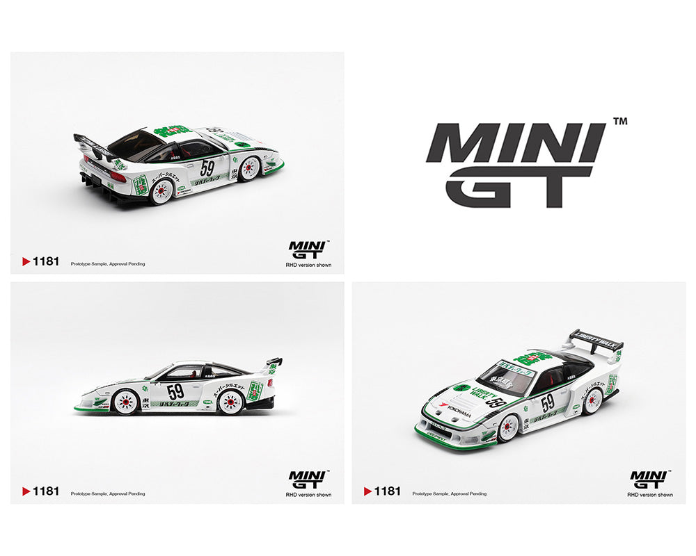 *PREORDER* MINIGT 1:64 Nissan LB-Silhouette 180SX in White
