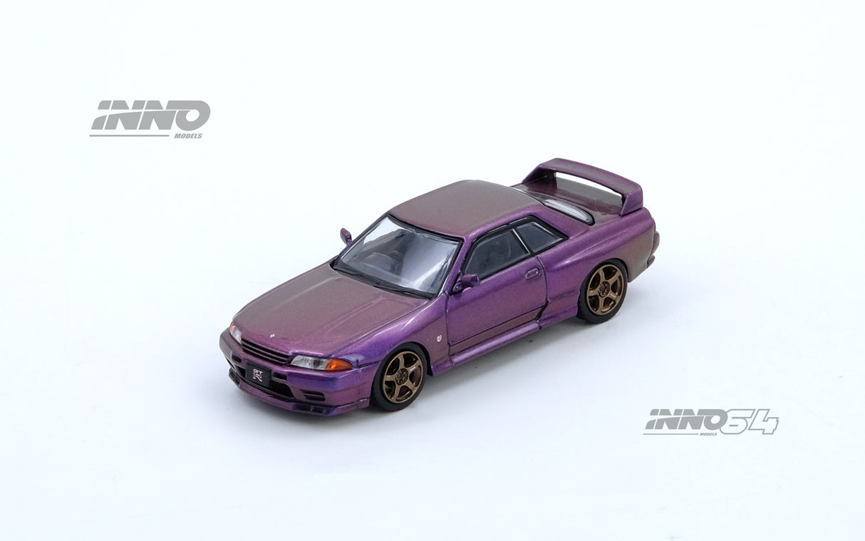 INNO64 1:64 SKYLINE GT-R (R32) Midnight Purple Australia Special Edition Limited Edition