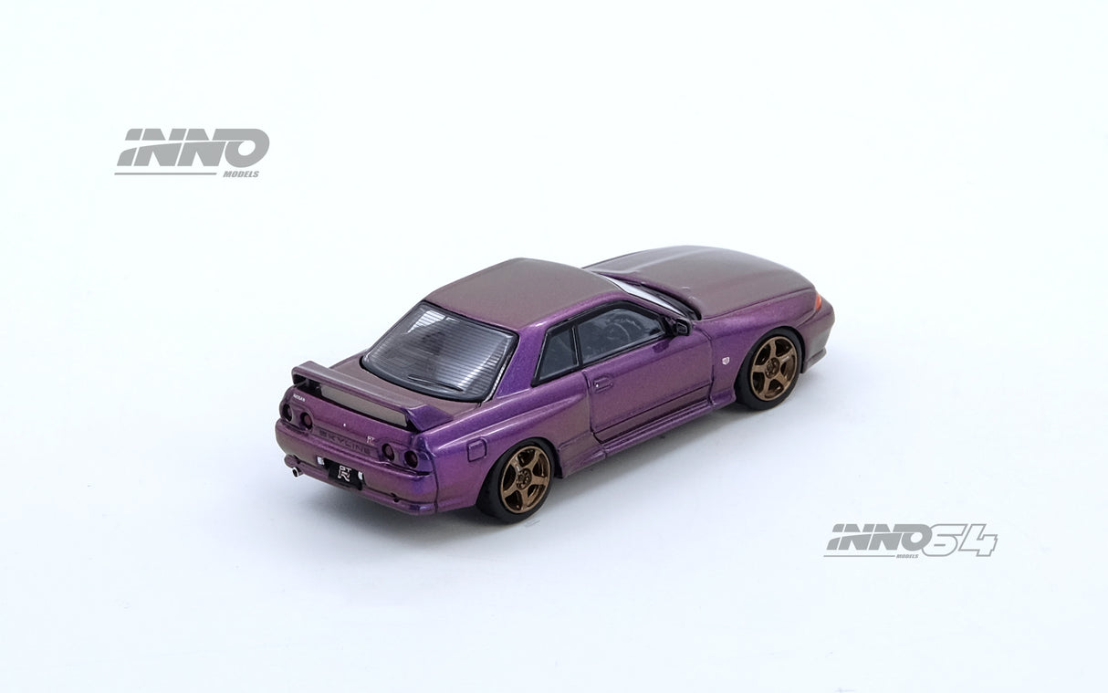 INNO64 1:64 SKYLINE GT-R (R32) Midnight Purple Australia Special Edition Limited Edition