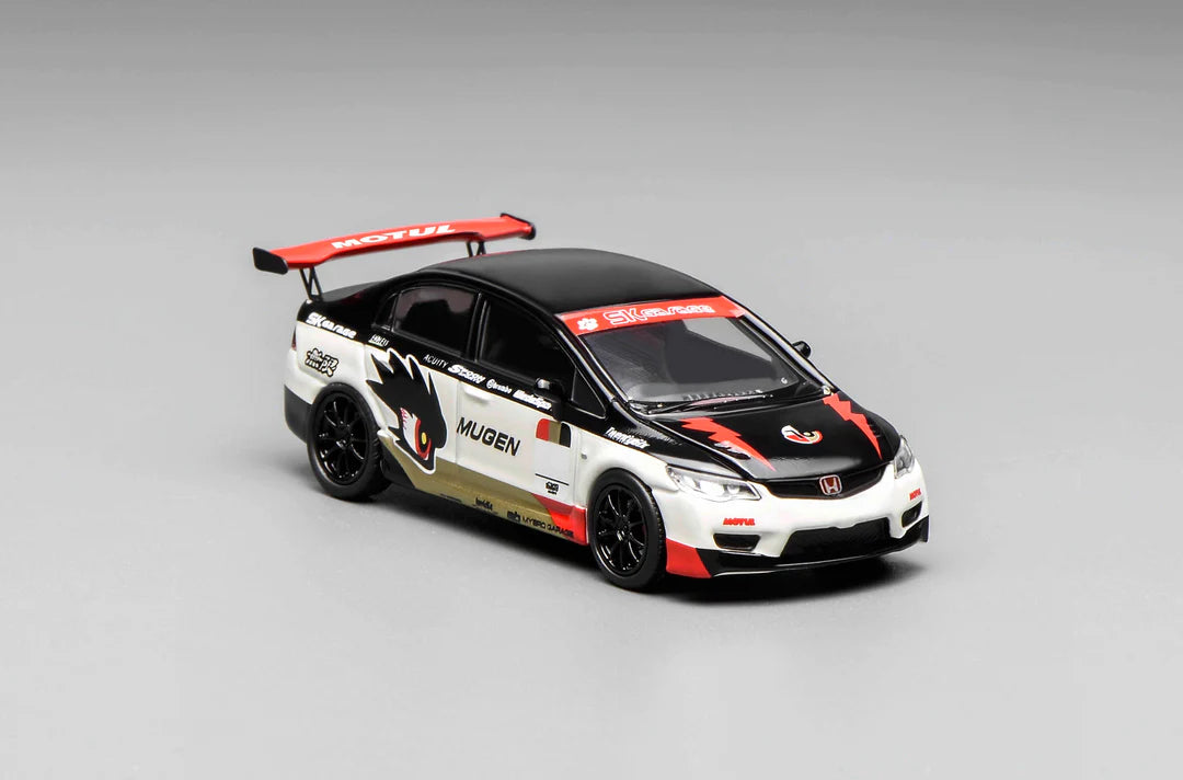 MotorHelix 1:64 Honda Civic Type R (FD2) Mugen Livery White