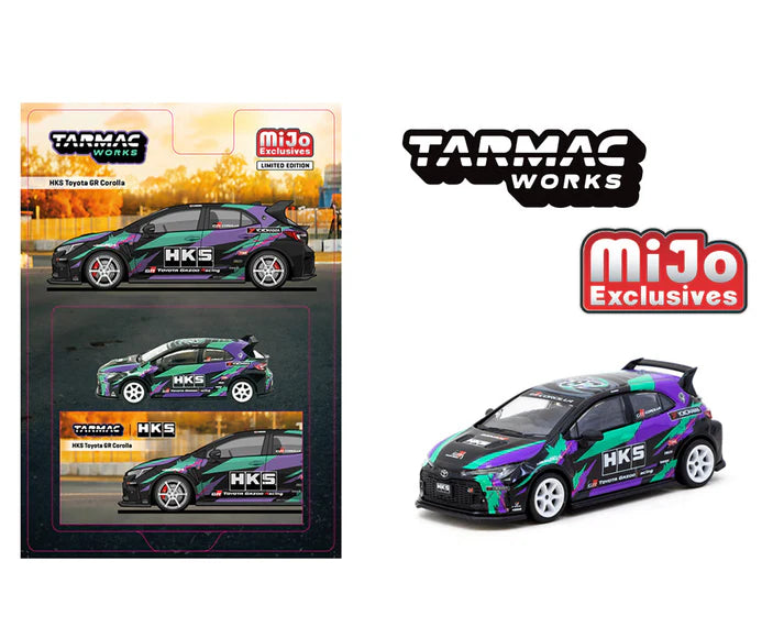 Tarmac Works 1:64 HKS Toyota GR Corolla HKS Edition
