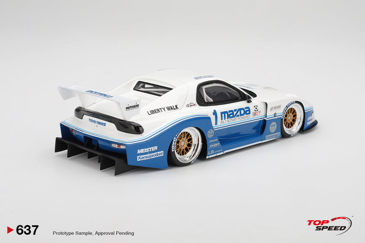 *PREORDER* Top Speed Models 1:18 Mazda RX-7 LB-Super Silhouette IMSA