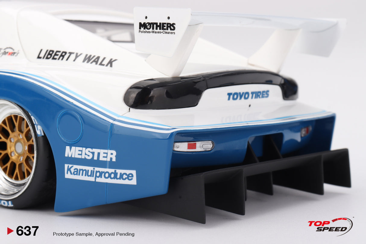 *PREORDER* Top Speed Models 1:18 Mazda RX-7 LB-Super Silhouette IMSA