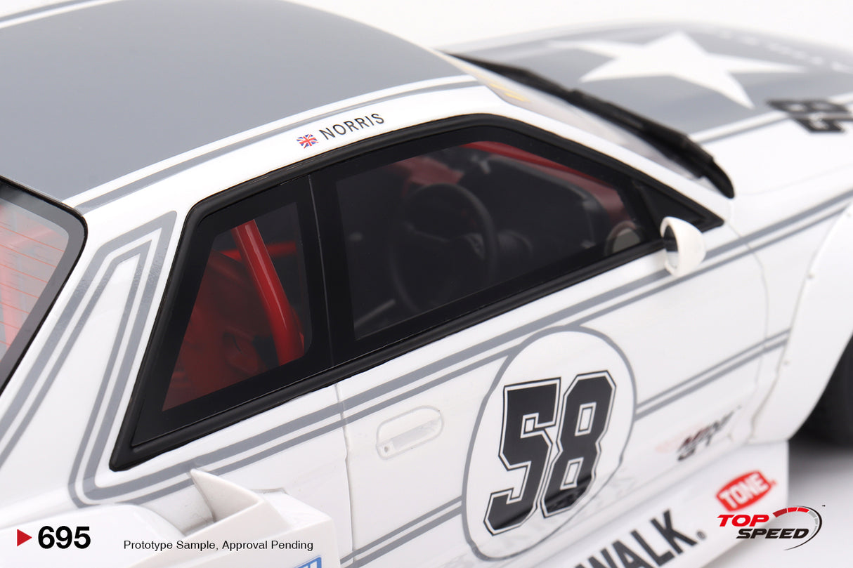 *PREORDER* Top Speed Models 1:18 LBWK Nissan GT-R32 Kaido Works TAS 2025