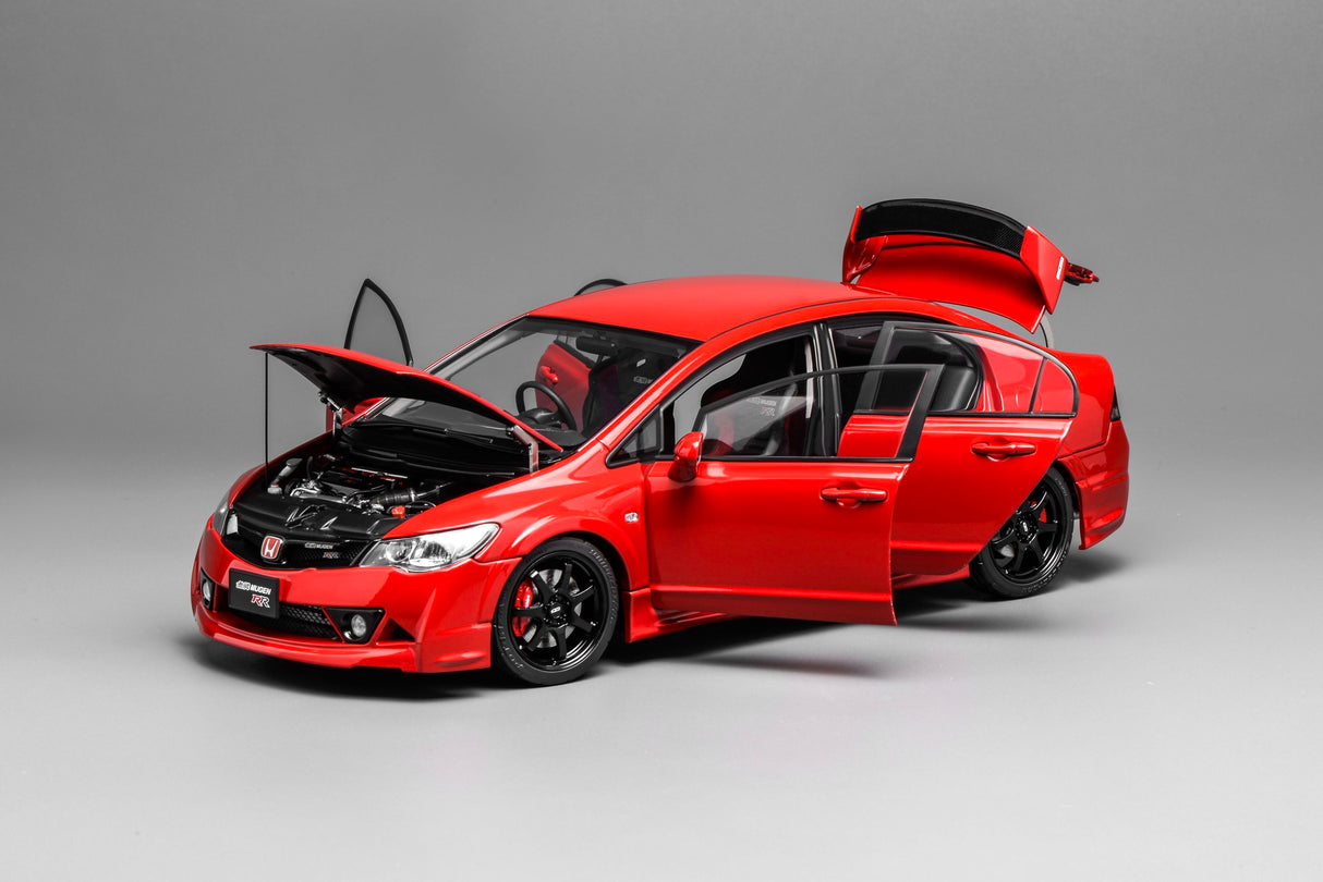 MotorHelix 1:18 Honda Civic Type-R (FD2) MUGEN RR in Milano Red