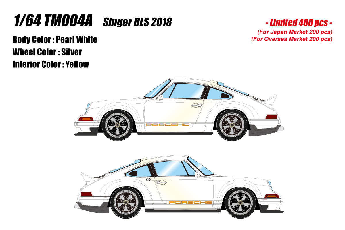 Make Up Co., Ltd / Titan 64 1:64 Porsche 911 (964) Singer DLS