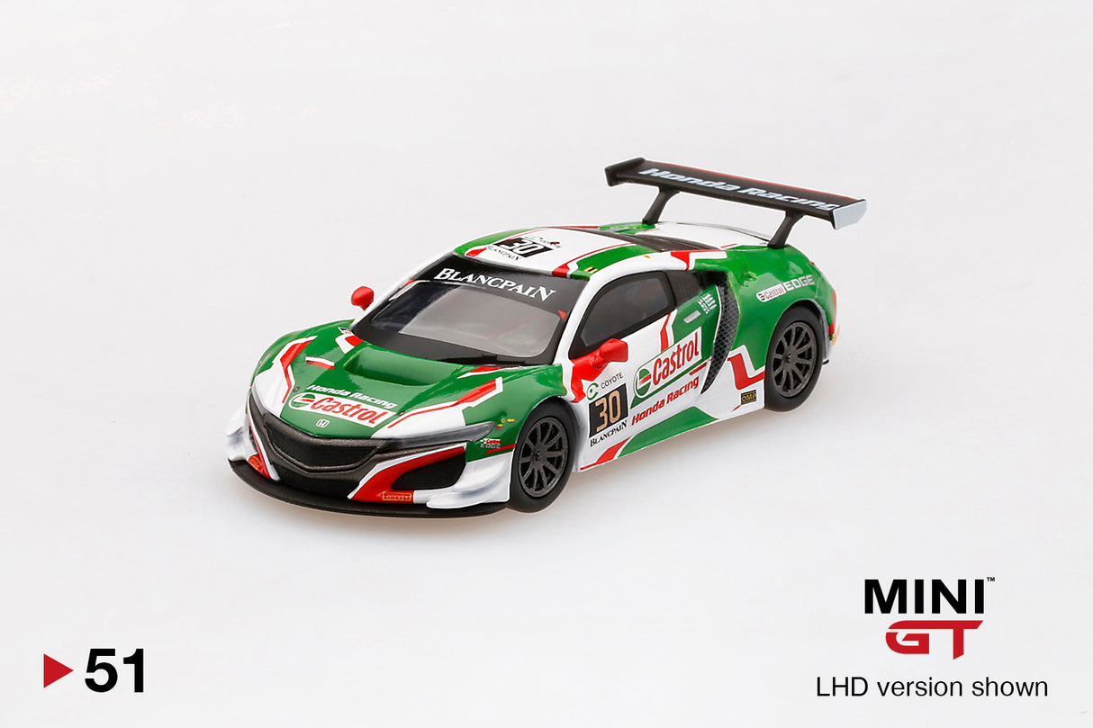 MINIGT 1:64 Honda NSX GT3 #30 2018 24 Hours of Spa