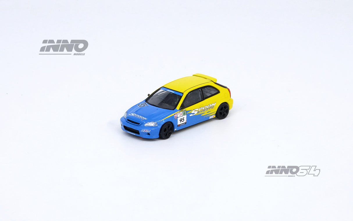 INNO64 1:64 Honda Civic Type-R (EK9) in "SPOON SPORTS" Livery
