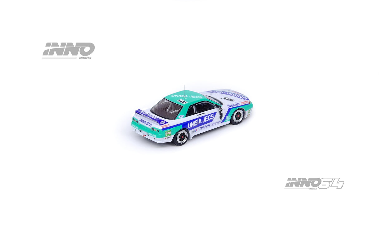 INNO Models 1:64 Nissan Skyling GTS-R (R32) #5 "UNISIA JECS" Macau Guia Race 1992 - Masahiro Hasemi