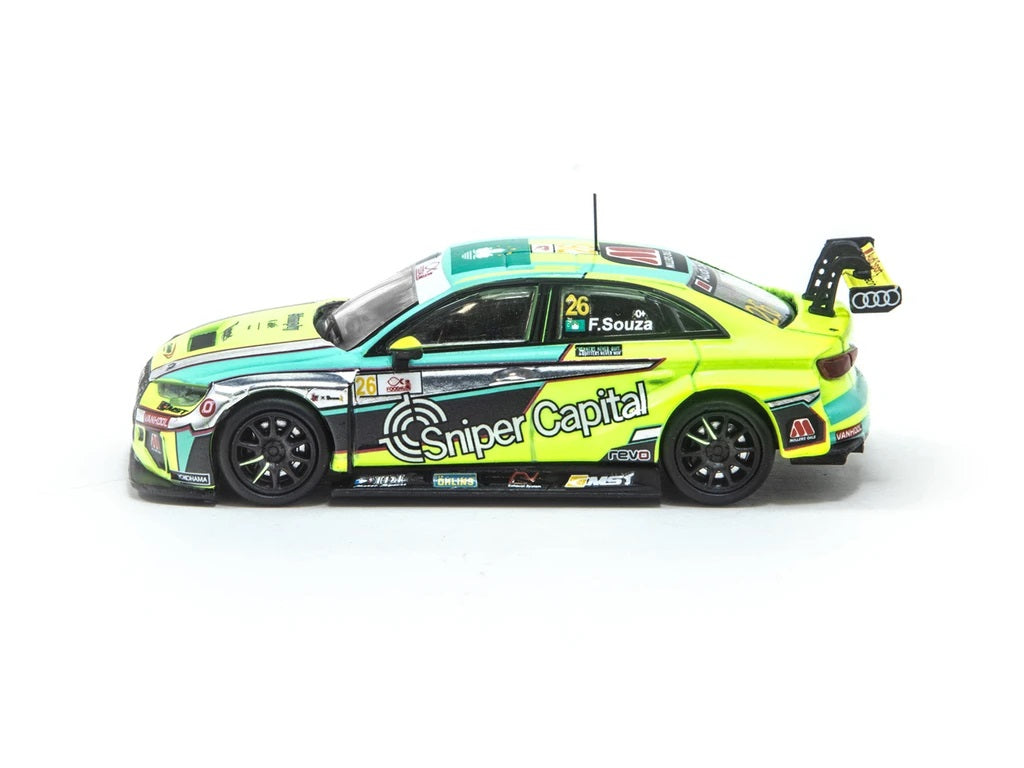 Tarmac Works 1:64 Audi RS3 TCR Macau Touring Car Cup 2019 #26 1950cc Class Winner