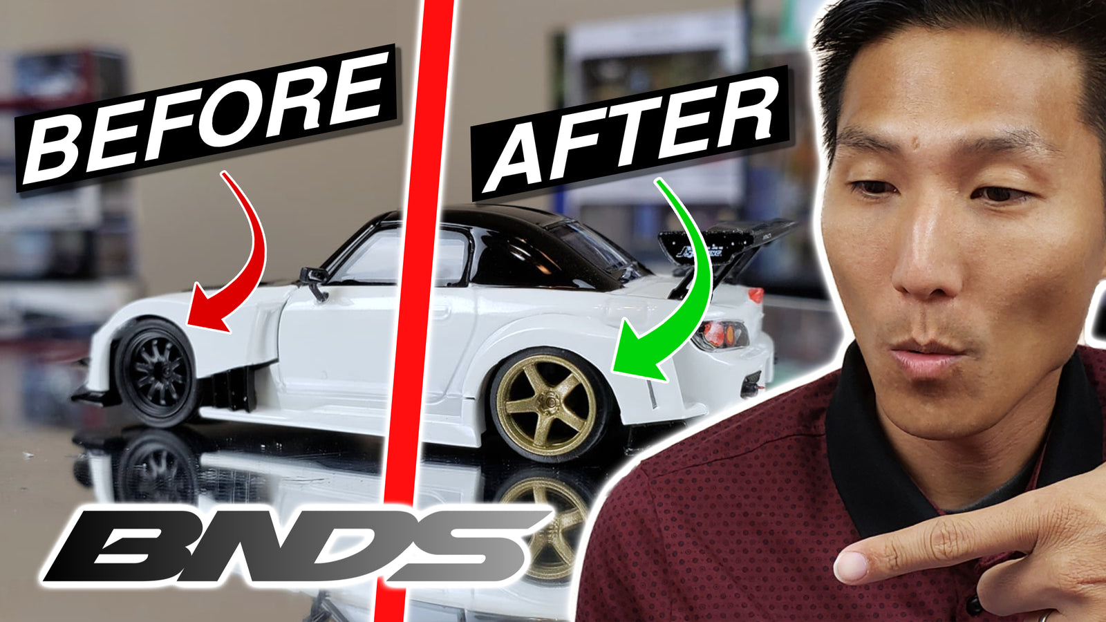 How To Install 1/64 BNDS Wheels On Your Model Cars!