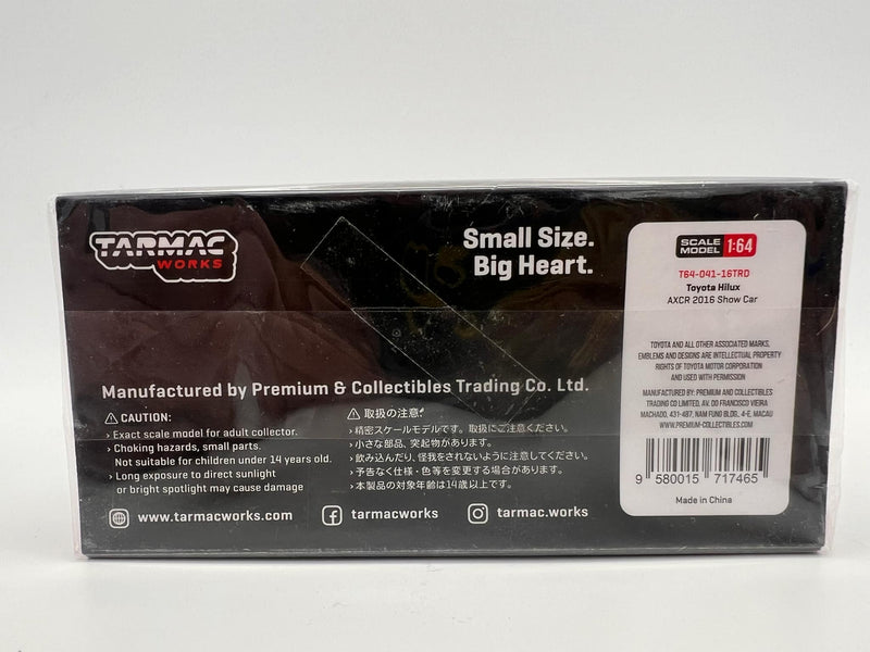 Tarmac Works 1:64 Toyota Hilux AXCR 2016 Car Show Edition - Joshua Tripp