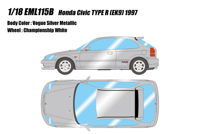 Make Up Co., Ltd. / EIDOLON 1:18 Honda Civic Type R (EK9) 1997 Early Version