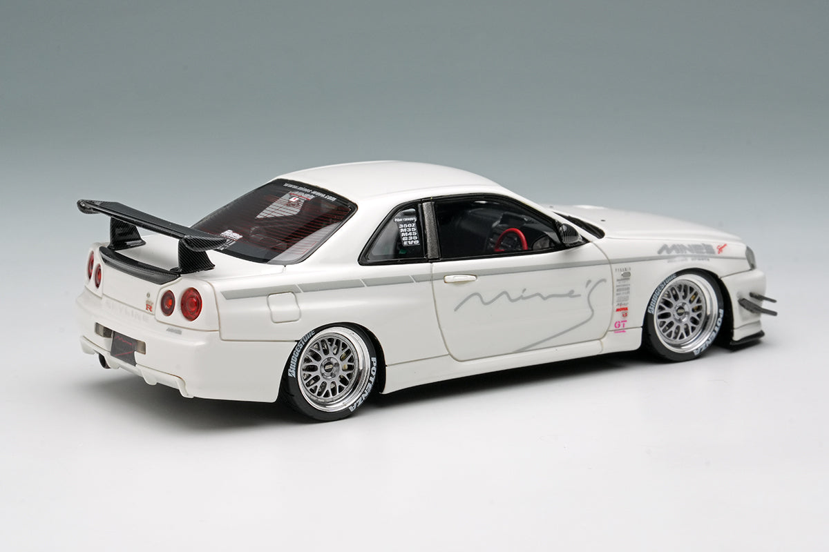 *PREORDER* Make Up Co., Ltd / Eidolon 1:43 Nissan Skyline (BNR34)GT-R V-Spec N1 MINE'S (BBS Wheel) Time Attack in USA