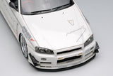 *PREORDER* Make Up Co., Ltd / Eidolon 1:43 Nissan Skyline (BNR34)GT-R V-Spec N1 MINE'S (BBS Wheel) Time Attack in USA