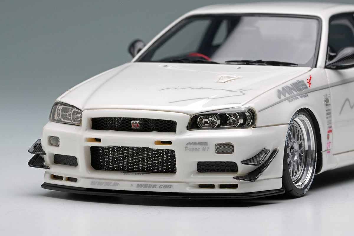 *PREORDER* Make Up Co., Ltd / Eidolon 1:43 Nissan Skyline (BNR34)GT-R V-Spec N1 MINE'S (BBS Wheel) Time Attack in USA