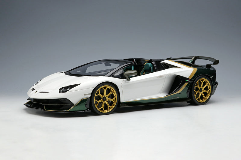 Make Up Co., Ltd / EIDOLON 1:18 Lamborghini Aventador SVJ Roadster 2020 Ad Personam 2 Tone Paint