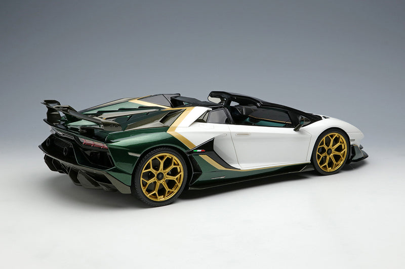 Make Up Co., Ltd / EIDOLON 1:18 Lamborghini Aventador SVJ Roadster 2020 Ad Personam 2 Tone Paint