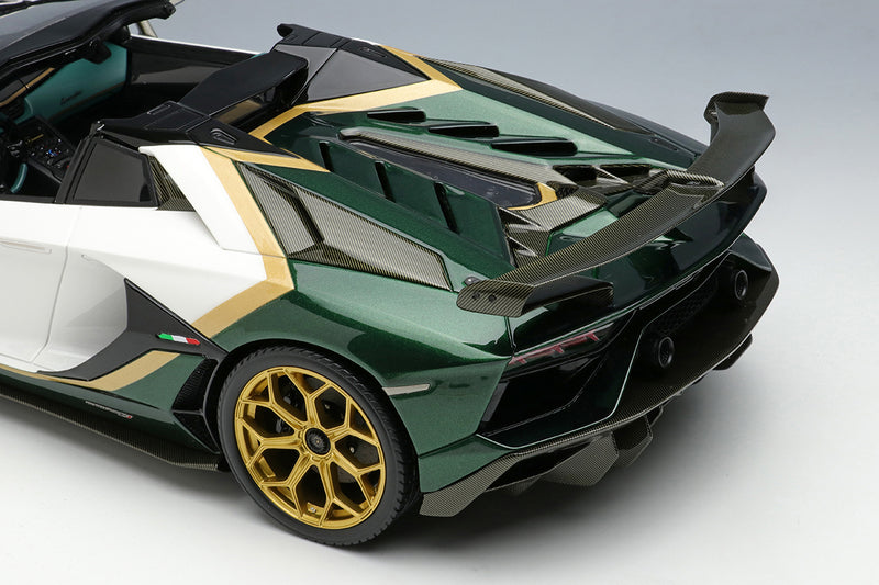 Make Up Co., Ltd / EIDOLON 1:18 Lamborghini Aventador SVJ Roadster 2020 Ad Personam 2 Tone Paint