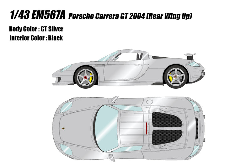 *PREORDER* Make Up Co., Ltd. / EIDOLON 1:43 Porsche Carrera GT 2004 Rear Wing Up