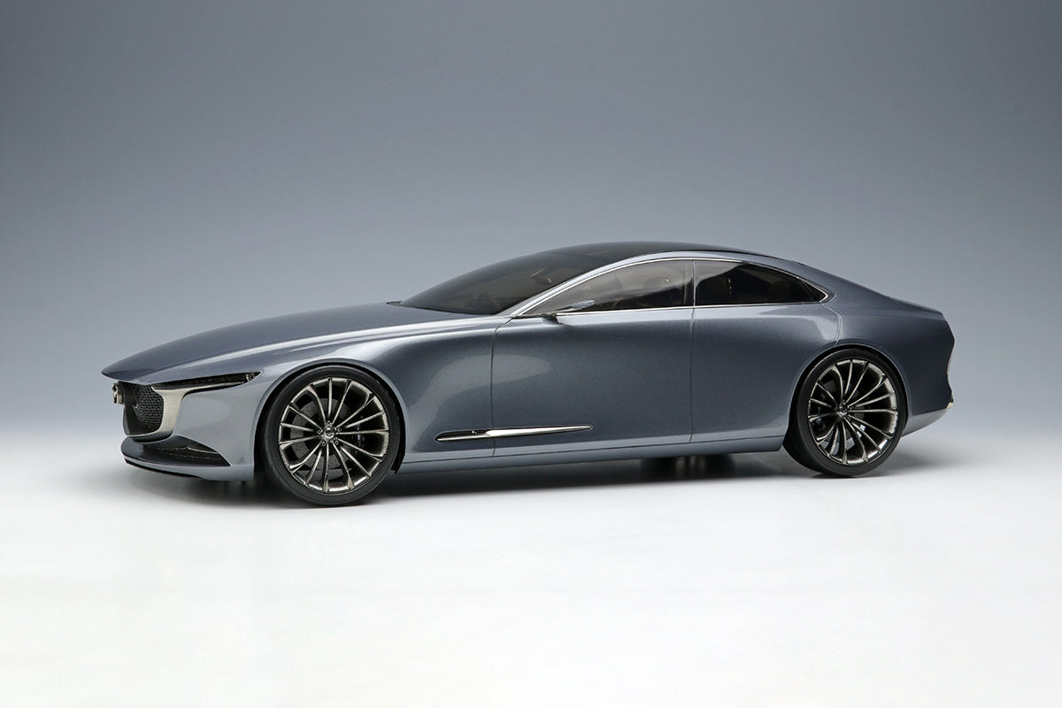 Make Up Co., Ltd / Eidolon 1:18 Mazda Vision-Coupe 2017 in Metallic Gray