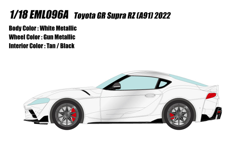 *PREORDER* Make Up Co., Ltd. / EIDOLON 1:18 Toyota GR Supra RZ (A91) 2022 Japanese Version