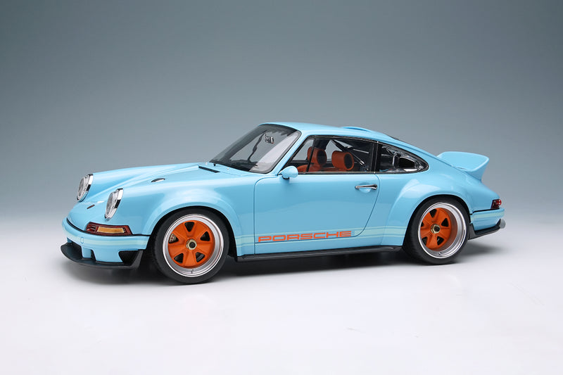 *PREORDER* Make Up Co., Ltd / Eidolon 1:18 Porsche 911 DLS 2023 in Gulf Blue